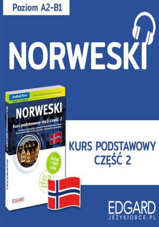 Norweski. Kurs podstawowy mp3 część 2 Renata Skarps, Katarzyna Szulc - okładka audiobooks CD