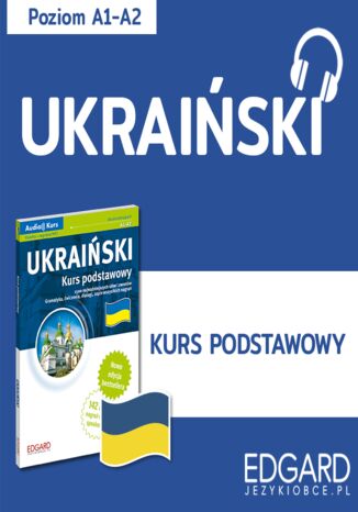 Ukraiński Kurs podstawowy mp3 Nataliia Grytsuk - okładka ebooka