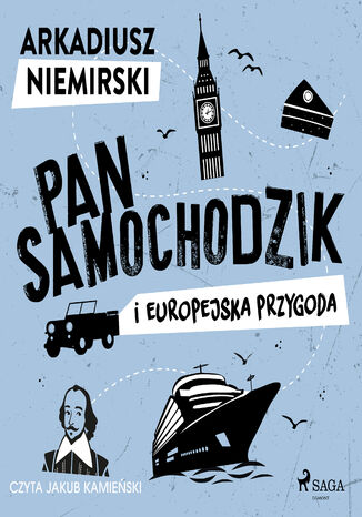 Pan Samochodzik i europejska przygoda Arkadiusz Niemirski - okadka audiobooks CD