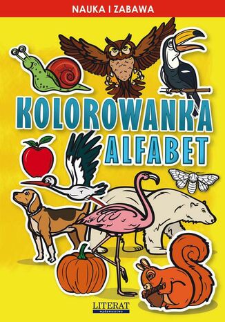 Kolorowanka Alfabet Krzysztof Tonder - okadka ebooka