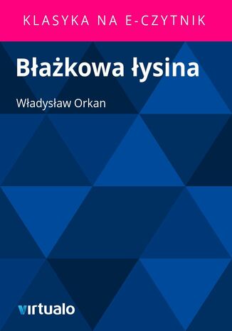 Bakowa ysina Wadysaw Orkan - okadka audiobooka MP3