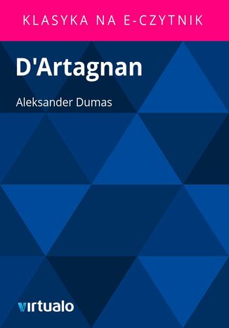 D'Artagnan Aleksander Dumas - okadka ebooka
