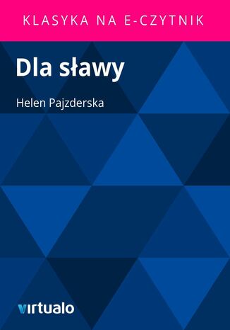 Dla sawy Helen Pajzderska - okadka ebooka