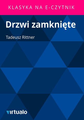 Drzwi zamknite Tadeusz Rittner - okadka ebooka