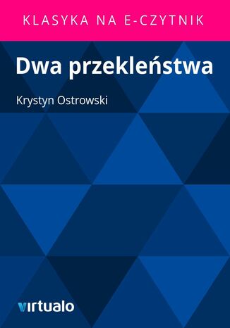 Dwa przeklestwa Krystyn Ostrowski - okadka ebooka
