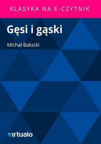 Gsi i gski Micha Baucki - okadka ebooka
