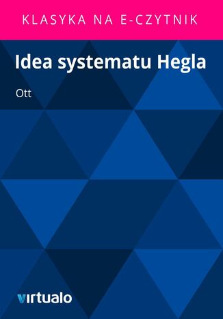 Idea systematu Hegla Ott - okadka ebooka