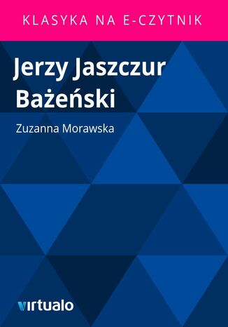 Jerzy Jaszczur Baeski Zuzanna Morawska - okadka ebooka