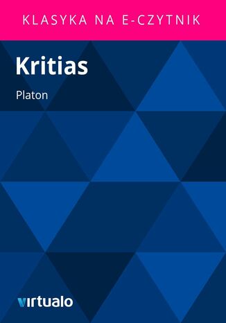 Kritias Platon - okadka ebooka