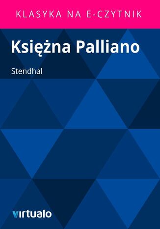 Ksina Palliano Stendhal - okadka ebooka