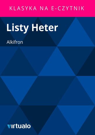 Listy Heter Alkifron - okadka ebooka