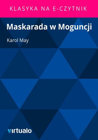 Maskarada w Moguncji Karl May - okadka audiobooks CD