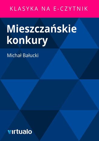 Mieszczaskie konkury Micha Baucki - okadka ebooka