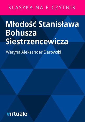 Modo Stanisawa Bohusza Siestrzencewicza Weryha Aleksander Darowski - okadka ebooka