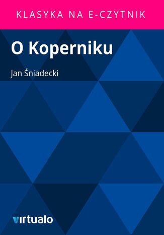 O Koperniku Jan niadecki - okadka ebooka