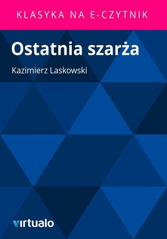 Ostatnia szara Kazimierz Laskowski - okadka ebooka