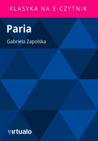 Paria Gabriela Zapolska - okadka ebooka