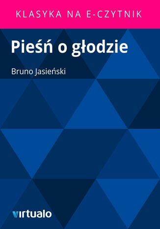 Pie o godzie Bruno Jasieski - okadka ebooka