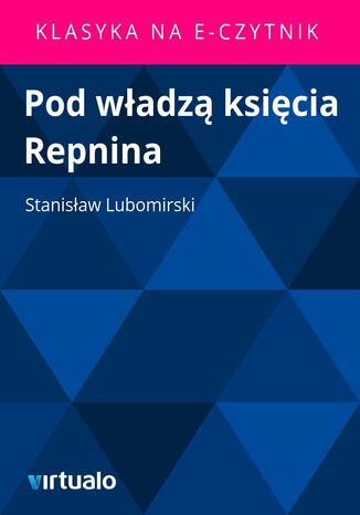 Pod wadz ksicia Repnina Stanisaw Lubomirski - okadka ebooka