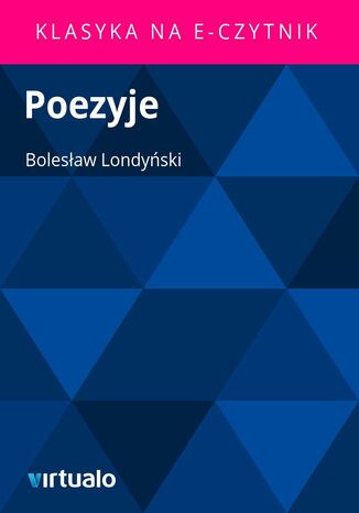 Poezyje Bolesaw Londyski - okadka ebooka