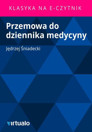 Przemowa do dziennika medycyny