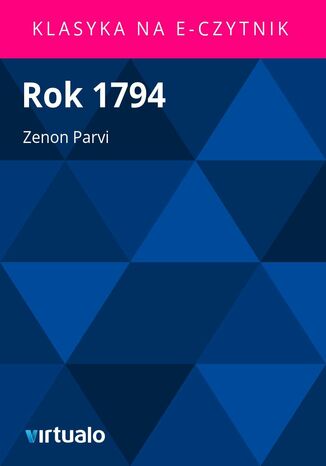 Rok 1794 Zenon Parvi - okadka ebooka