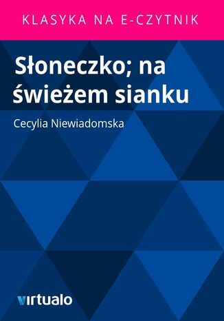Soneczko; na wieem sianku Cecylia Niewiadomska - okadka audiobooks CD