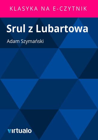 Srul z Lubartowa Adam Szymaski - okadka ebooka