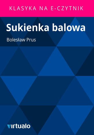 Sukienka balowa Bolesaw Prus - okadka ebooka