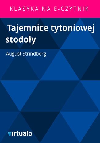 Tajemnice tytoniowej stodoy August Strindberg - okadka audiobooks CD