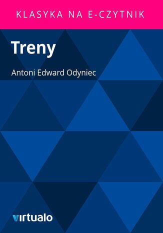 Treny Antoni Edward Odyniec - okadka ebooka