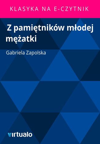 Z pamitnikw modej matki Gabriela Zapolska - okadka audiobooka MP3