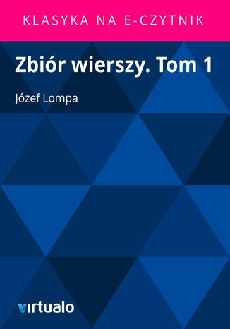 Zbir wierszy. Tom 1 Jzef Lompa - okadka audiobooks CD