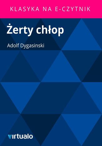 erty chop Adolf Dygasinski - okadka audiobooks CD