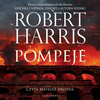 Pompeje Robert Harris - okładka audiobooka MP3