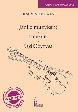 Janko Muzykant, Latarnik, Sd Ozyrysa. Lektura z opracowaniem Henryk Sienkiewicz - okadka audiobooks CD