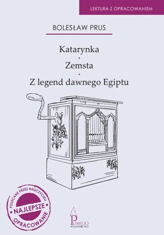Katarynka, Zemsta, Z legend dawnego Egiptu. Lektura z opracowaniem Bolesaw Prus - okadka audiobooks CD