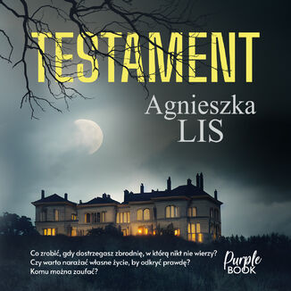 Testament Agnieszka Lis - okadka audiobooka MP3