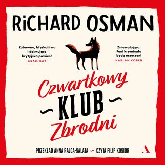 Czwartkowy Klub Zbrodni  Richard Osman - okładka audiobooka MP3