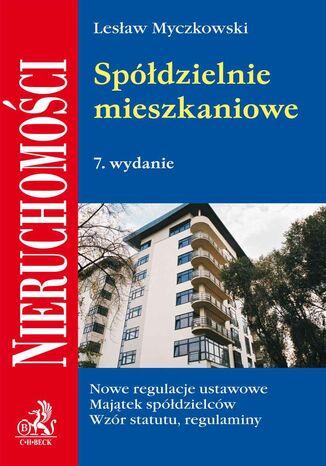 Spdzielnie mieszkaniowe Lesaw Myczkowski - okadka ebooka