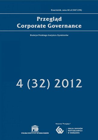 Przegląd Corporate Governance 4 (32) 2012