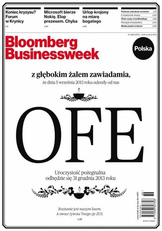 'Bloomberg Businessweek' wydanie nr 36/13 Opracowanie zbiorowe - okadka ebooka