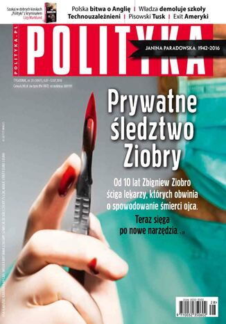 Polityka nr 28/2016 Opracowanie zbiorowe - okadka ebooka