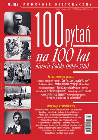 Okładka:Pomocnik Historyczny. 100 pytań na 100 lat historii Polski 5/2018 