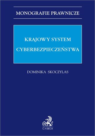 Krajowy System Cyberbezpieczestwa Dominka Skoczylas - okadka ebooka