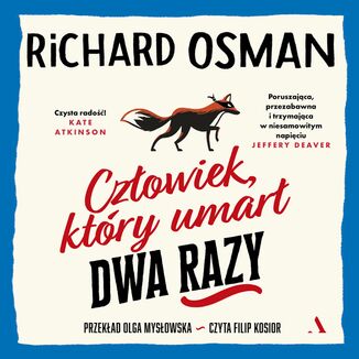 Czowiek, ktry umar dwa razy Richard Osman - okadka audiobooks CD