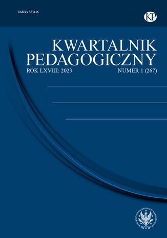 Kwartalnik Pedagogiczny 2023/1 (267) Joanna Madalińska-Michalak - okładka ebooka