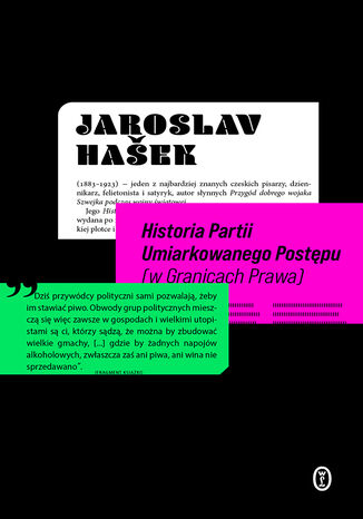 Historia Partii Umiarkowanego Postpu (w Granicach Prawa) Jaroslav Haek - okadka ebooka