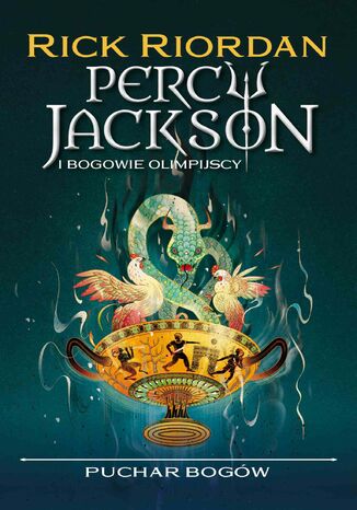 Puchar bogów.  Percy Jackson i bogowie olimpijscy. Tom 6 Rick Riordan - okładka audiobooks CD