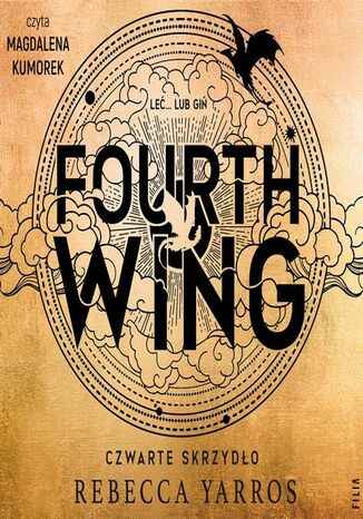Fourth Wing. Czwarte Skrzydło Rebecca Yarros - okładka audiobooks CD